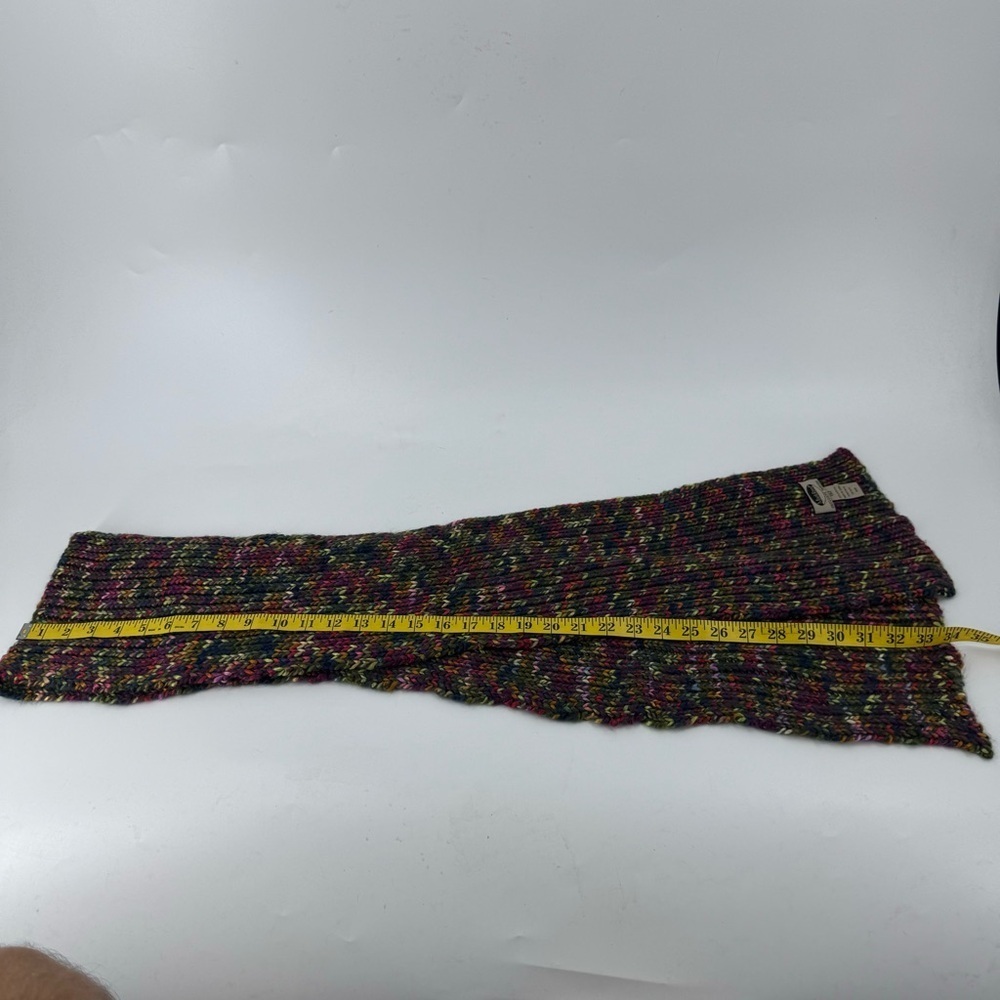 Mark Reed Multi Color Scarf - 9” x “66 - Picture 9 of 9